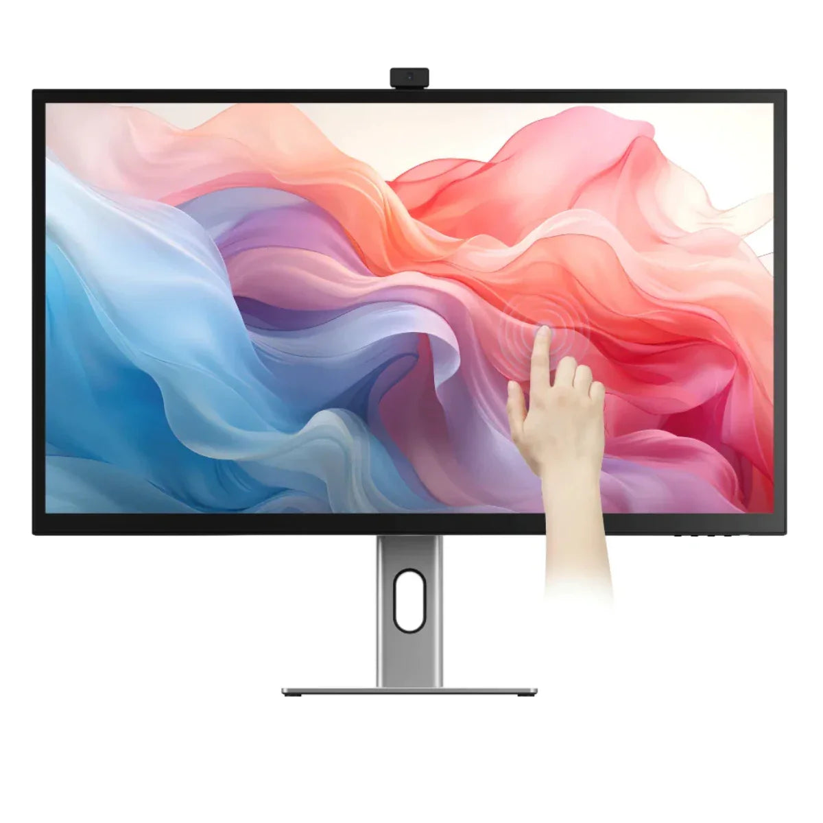 Clarity Max Touch 32" UHD 4K Monitor with USB-C Power Delivery, Webcam and Touch Screen + Dual 4K Universal Docking Station – DisplayPort Edition