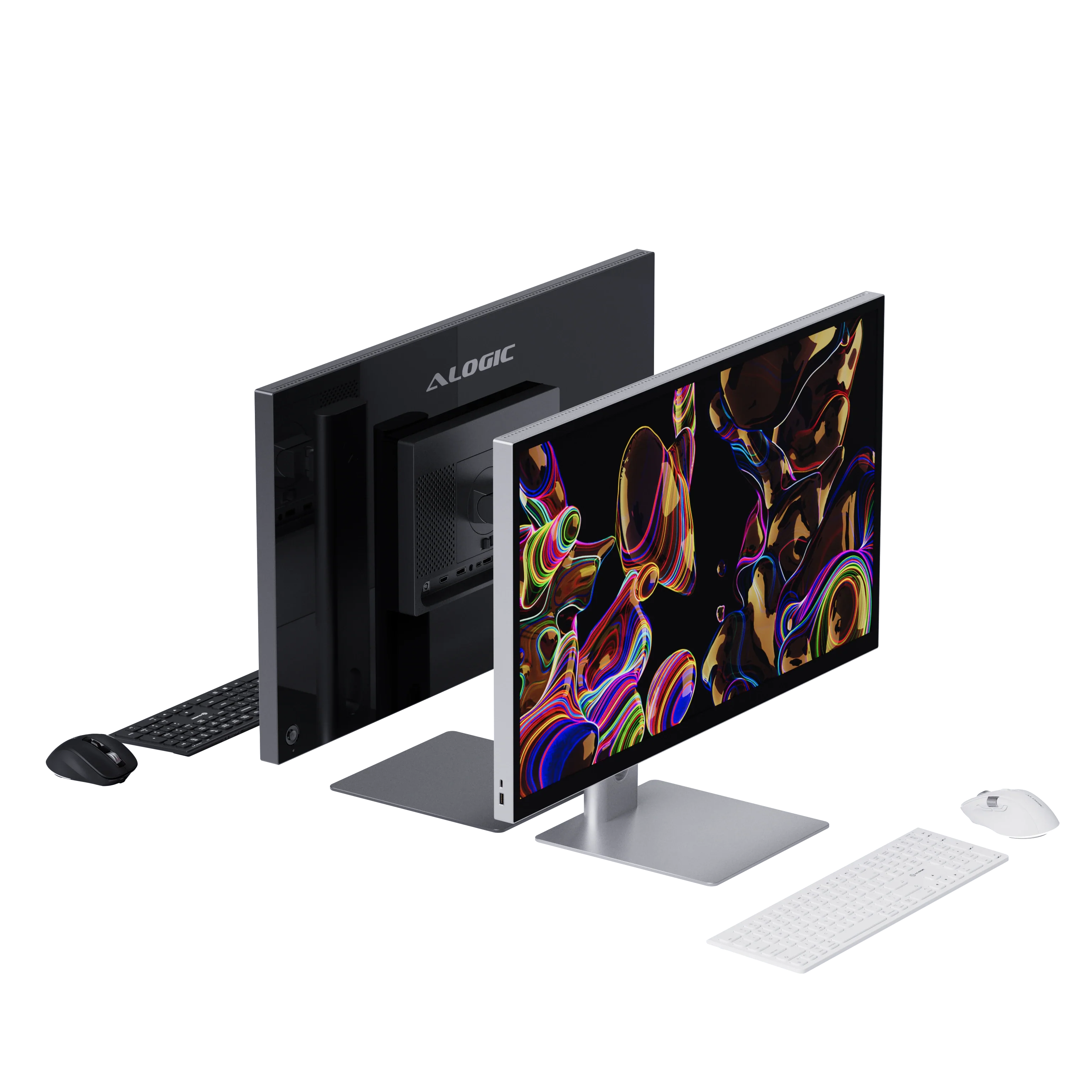 Aspekt 32” 4K UHD Docking Monitor with 145W USB Charging