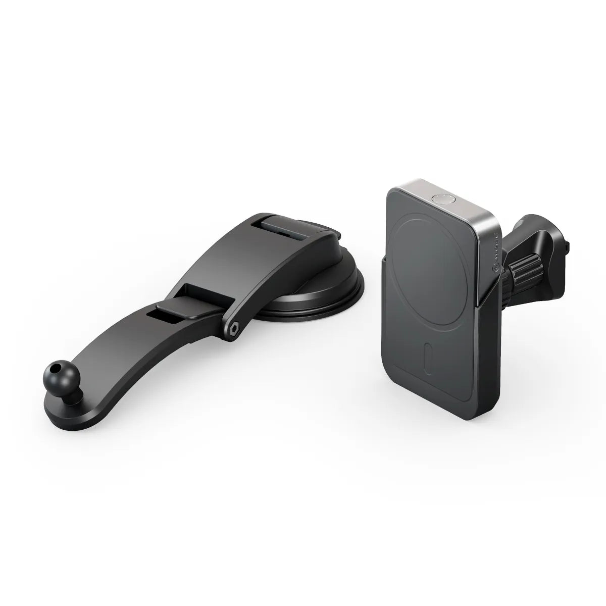 Matrix+ Universal Wireless Car Charger with Power Bank and Air Vent and Dashboard Mount