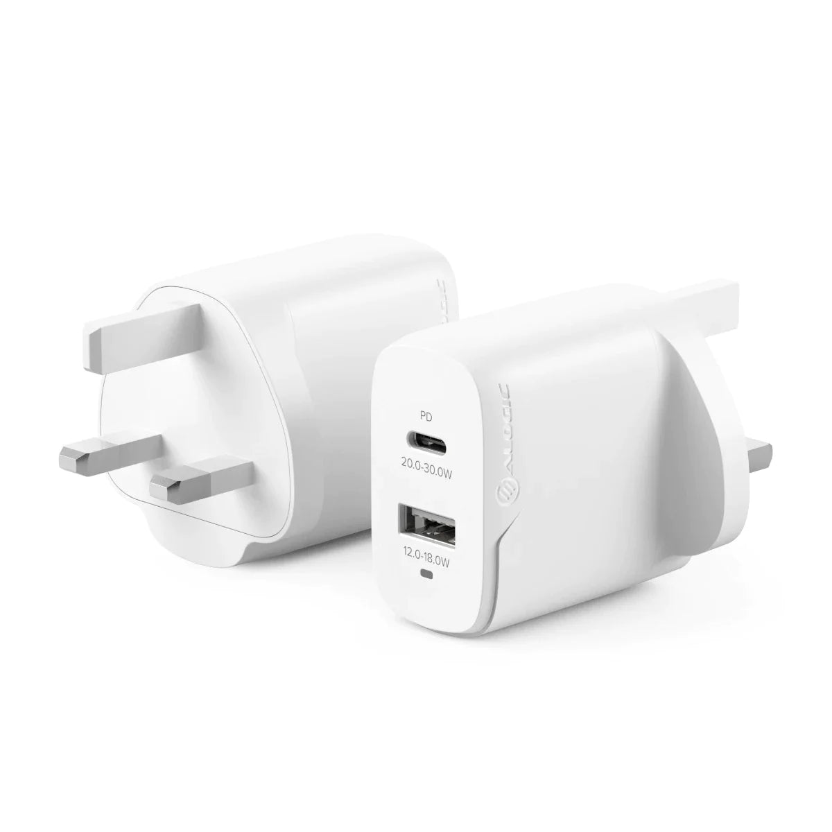 2 Port 32W Rapid Power USB-C GaN Wall Charger