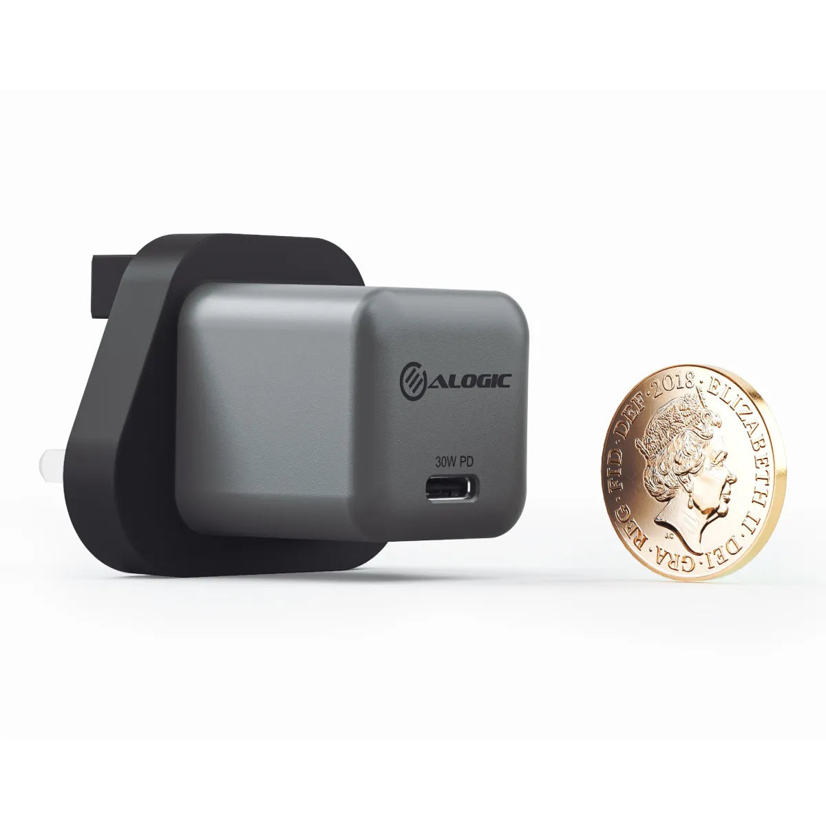 30W Rapid Power USB-C MINI GaN Charger