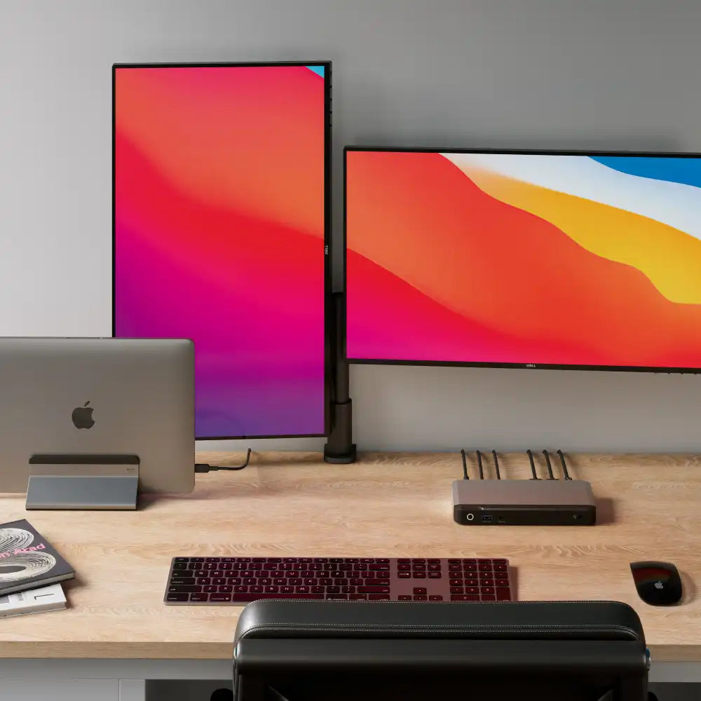 DX2 Dual 4K Display Universal Docking Station - with 100W Power Delivery