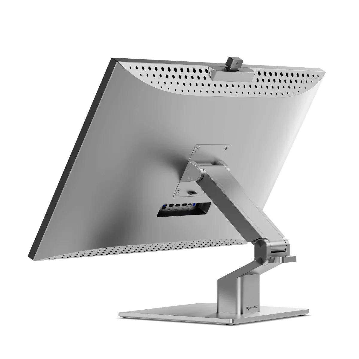 Clarity Fold Touch 32" 4K UHD Monitor with 65W Power Delivery, Webcam, Touchscreen & Fold Stand + Dual 4K Universal Docking Station - HDMI Edition