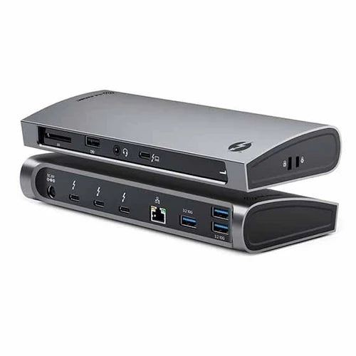 Clarity Max Pro 32" UHD 4K Monitor with USB-C Power Delivery and Webcam  (Pack of 2) + Thunderbolt 4 BLAZE Docking Station