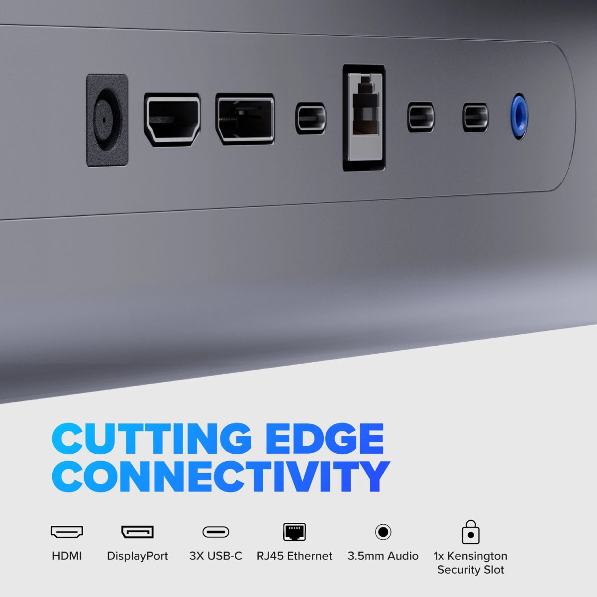 40" Edge 21:9 Ultrawide 5K (5120 x 2160) 100Hz Monitor with USB-C Dock and 90W Power Delivery
