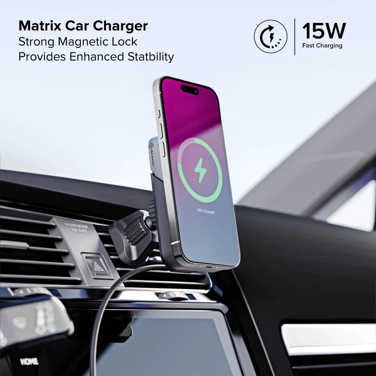 Matrix+ Flow 3-in-1 Charging Dock with Power Bank and Car Charger