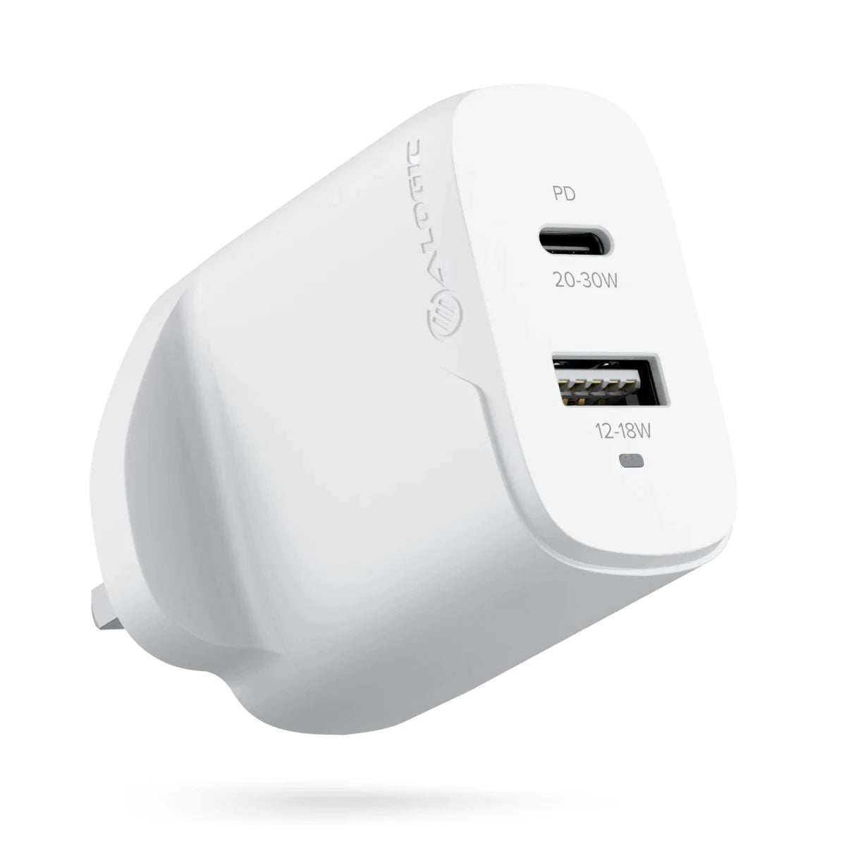 2 Port 32W Rapid Power USB-C GaN Wall Charger