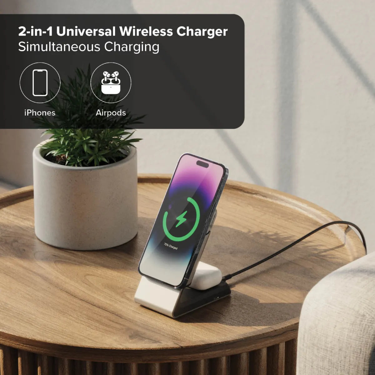 Matrix 2-in-1 Magnetic Charging Dock