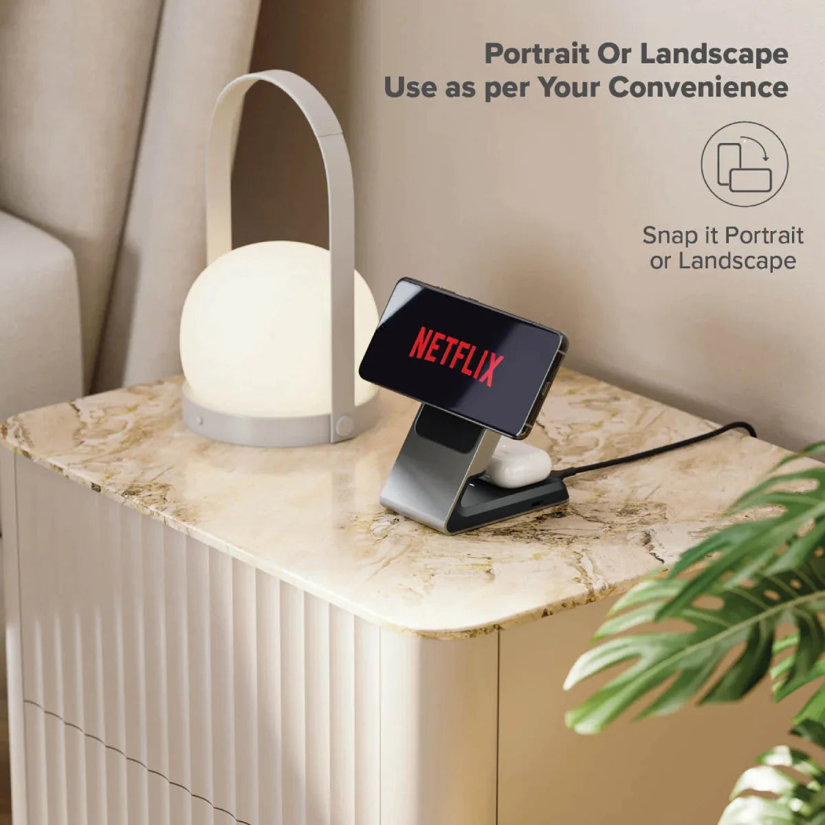 Matrix 2-in-1 Magnetic Charging Dock