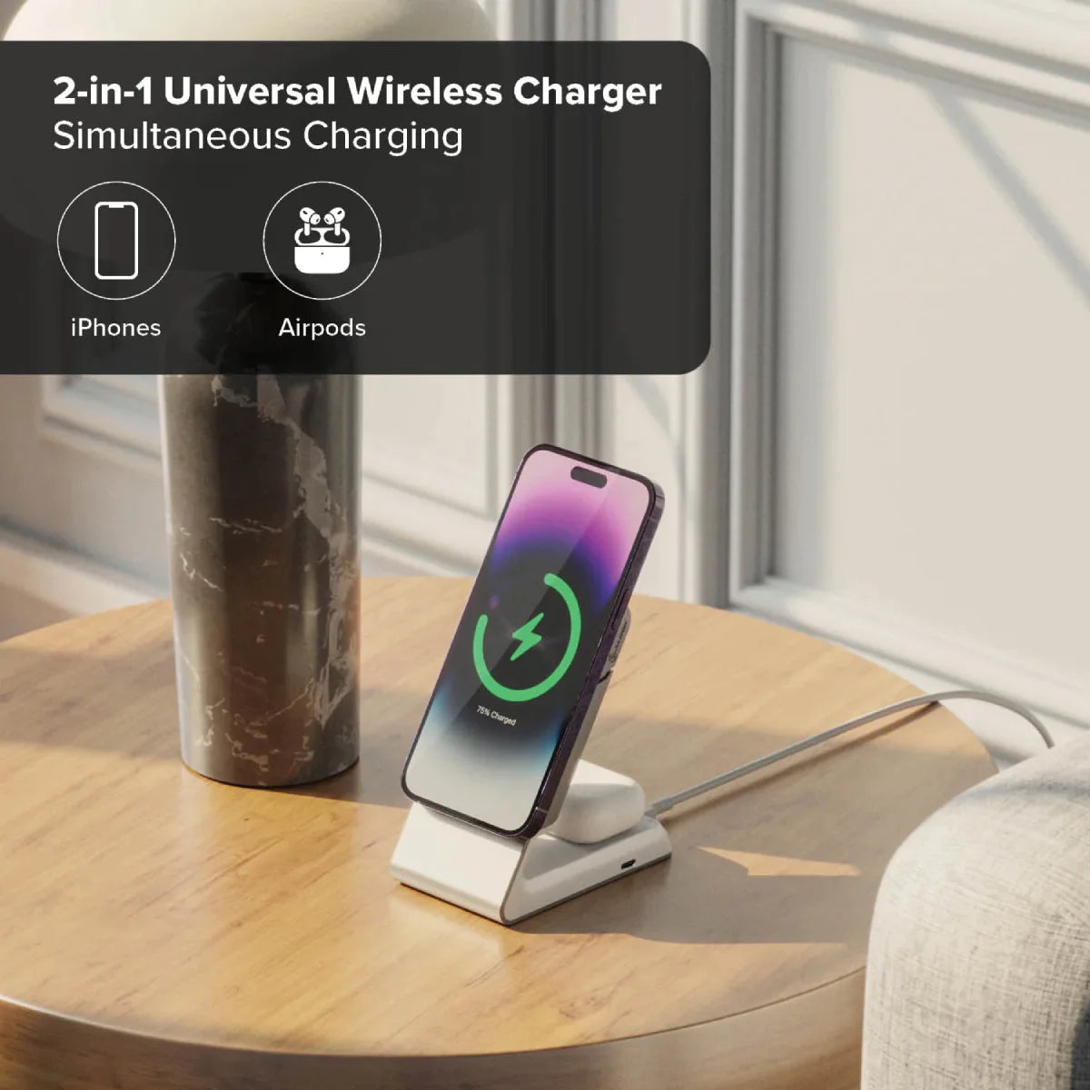 Matrix 2-in-1 Magnetic Charging Dock