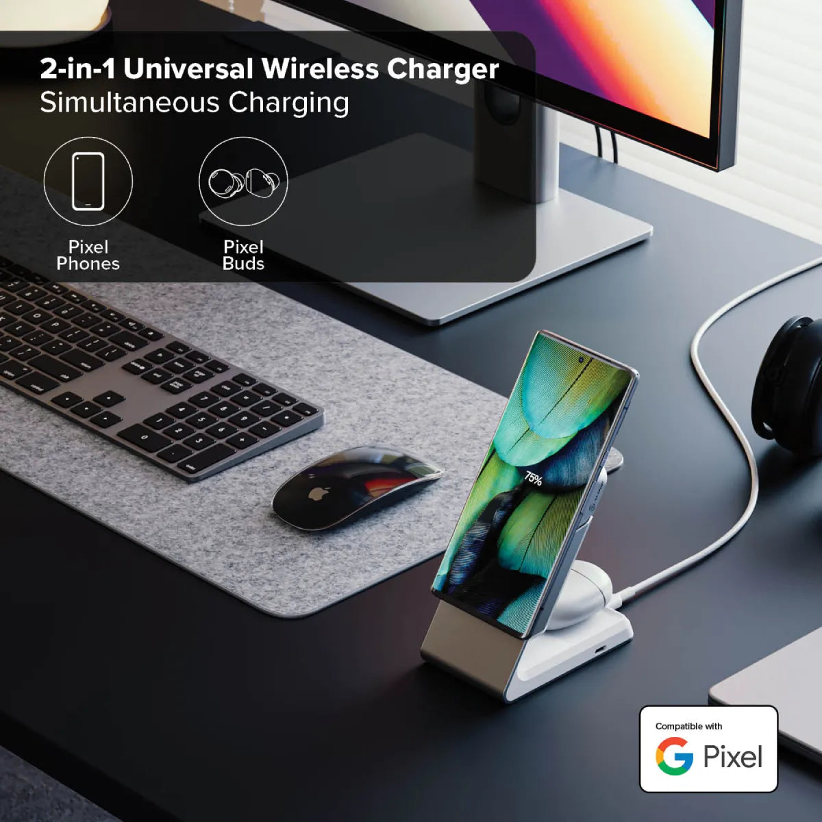 Matrix 2-in-1 Magnetic Charging Dock