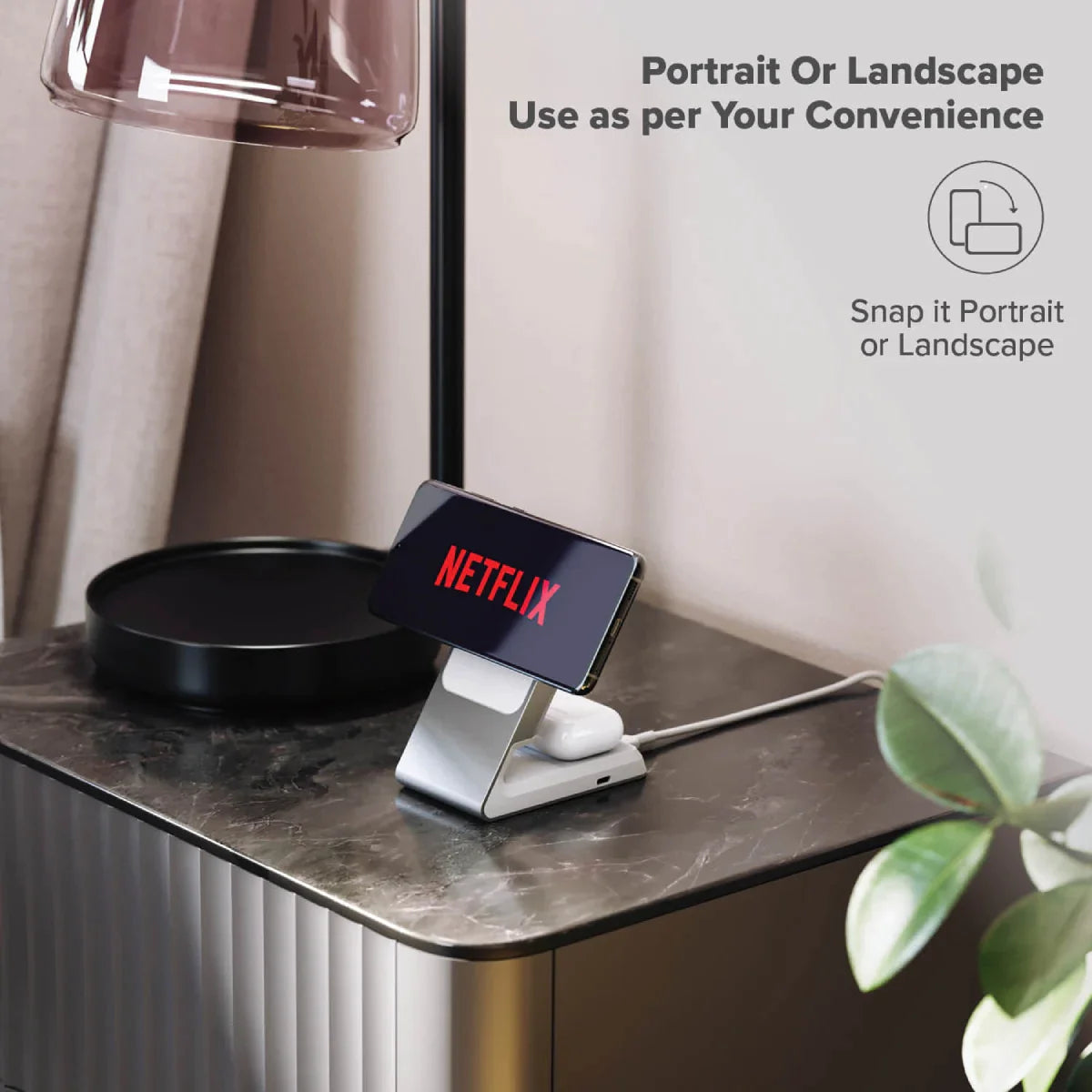 Matrix 2-in-1 Magnetic Charging Dock